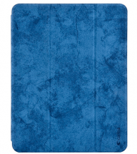 Чохол Comma для iPad Pro 11" [2020-21] Leather Case with Pen Holder Series (Blue)
