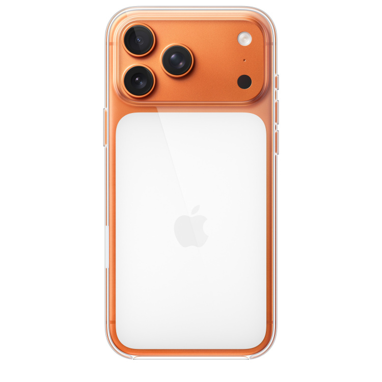 Чохол Apple Clear Case with Magsafe для iPhone 17 Pro Max (MGFW4) Чохол Apple Clear Case with Magsafe для iPhone 17 Pro Max (MGFW4)