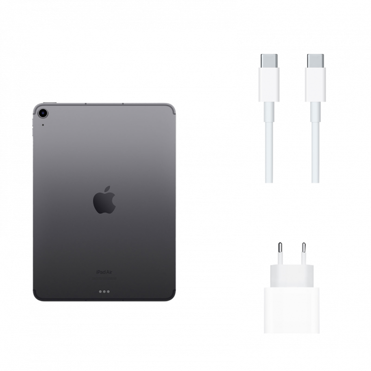 Apple iPad Air, 256GB, Space Gray, Wi-Fi + LTE (MM713, MM7E3) (M1) (2022) бу Apple iPad Air, 256GB, Space Gray, Wi-Fi + LTE (MM713, MM7E3) (M1) (2022) бу