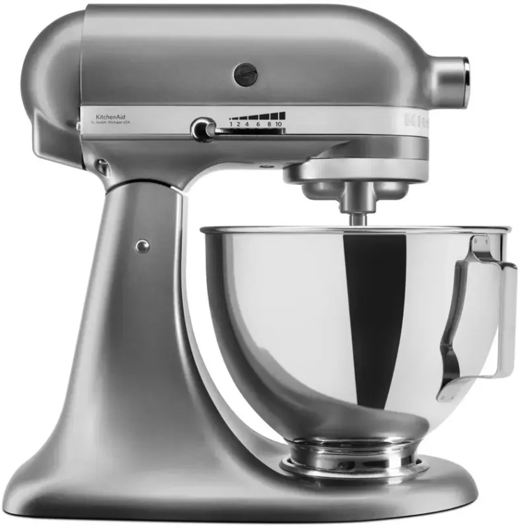 Планетарный миксер KitchenAid 4,3 л 5KSM95PSECU Silvery (UA)