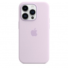 Чохол Apple Silicone Case для iPhone 14 Pro with MagSafe (Lilac)