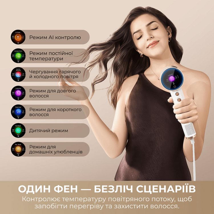 Фен Dreame Grand (White) (AHG11C-WH)