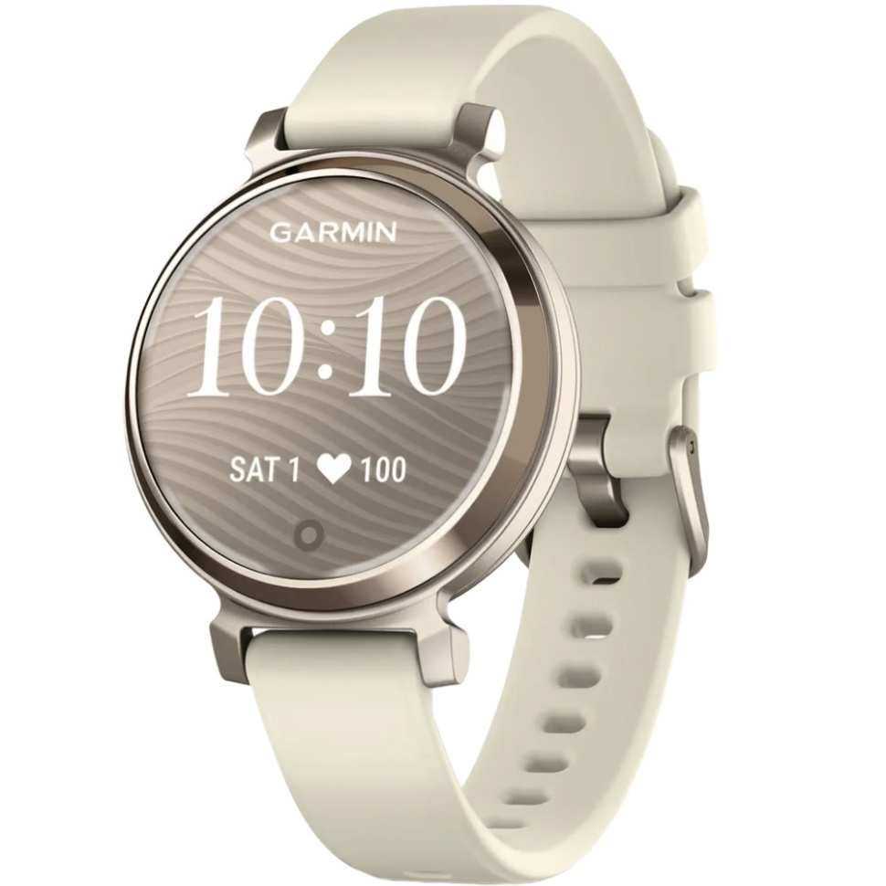 Garmin Lily 2 Cream Gold with Coconut Silicone Band (010-02839-00)
