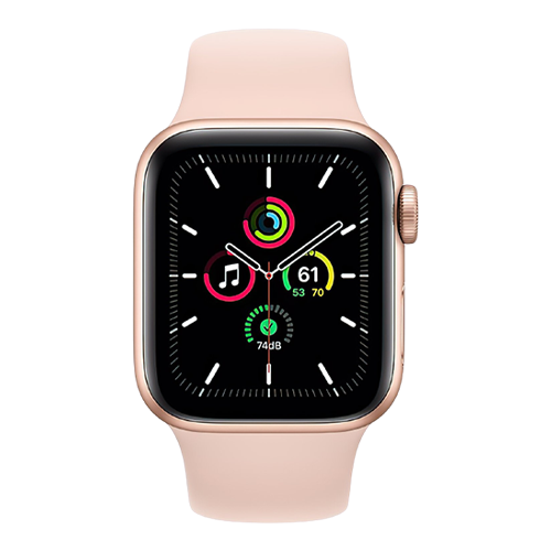Apple Watch SE 40mm Gold Aluminum Case with Pink Sand Sport Band (MYDN2) Apple Watch SE 40mm Gold Aluminum Case with Pink Sand Sport Band (MYDN2)