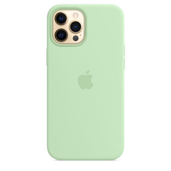 Чохол Silicone Case для iPhone 12 Pro Max (FoxConn) (Pistachio)