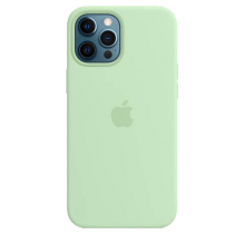 Чехол Silicone Case для iPhone 12 Pro Max (FoxConn) (Pistachio)