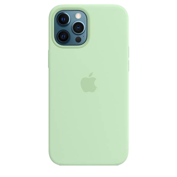 Чохол Silicone Case для iPhone 12 Pro Max (FoxConn) (Pistachio)