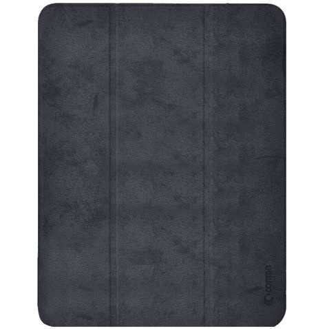 Чехол Comma для iPad Pro 12.9" [2021-22] Leather Case with Pen Holder Series (Black)