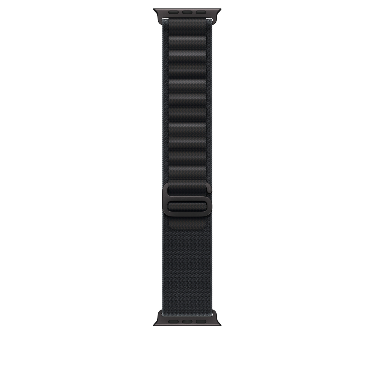 Ремінець Apple Alpine Loop для Apple Watch 49/46/45/44mm Black - M - Black Titanium Ремінець Apple Alpine Loop для Apple Watch 49/46/45/44mm Black - M - Black Titanium