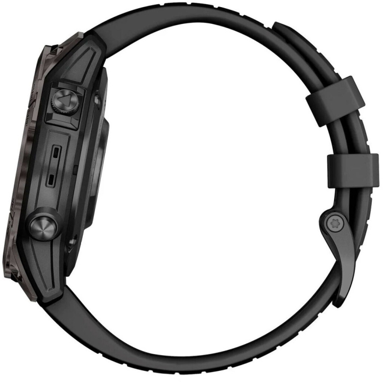 Garmin Epix Pro (Gen 2) Sapphire 47mm Carbon Gray DLC Titanium with Black Band (010-02803-10/11) бу