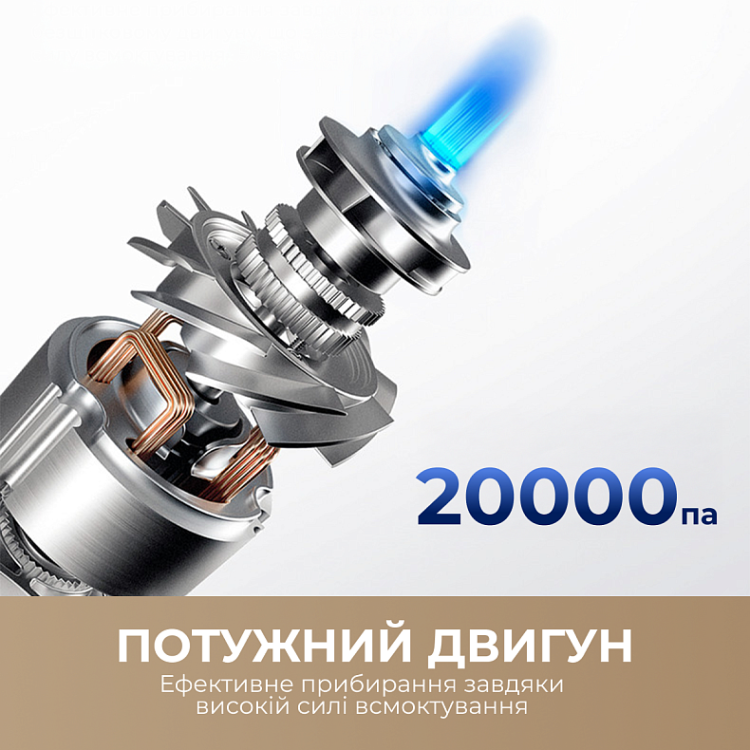 Акумуляторний пилосос Dreame R10 Pro Aqua (VZV15A) (EU)