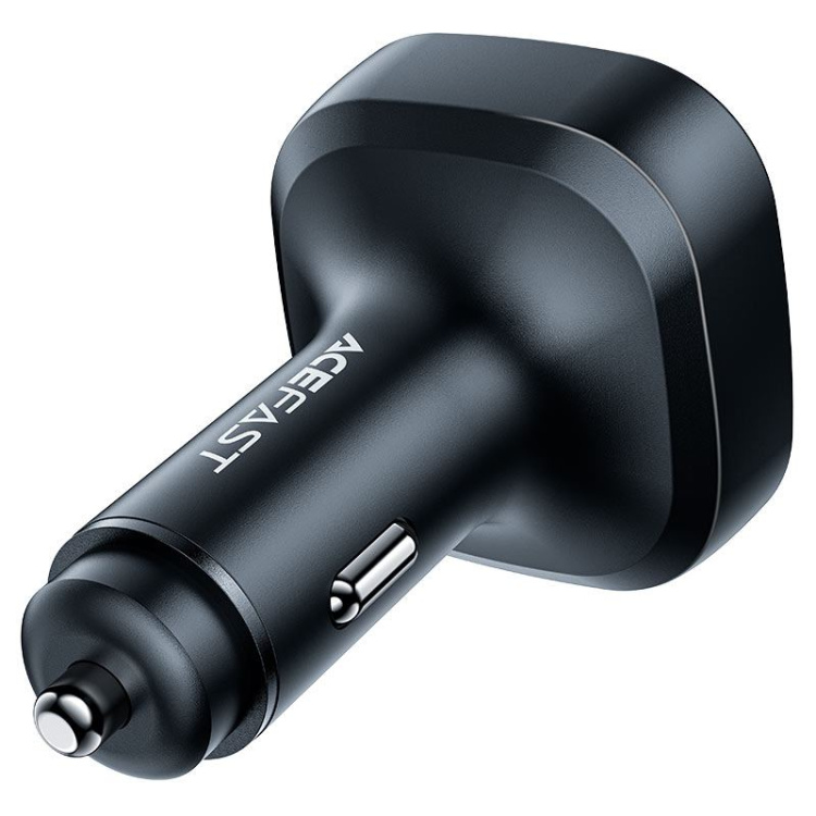 Прикурювач Acefast B5 2xUSB-C + USB-A 101w (Black)