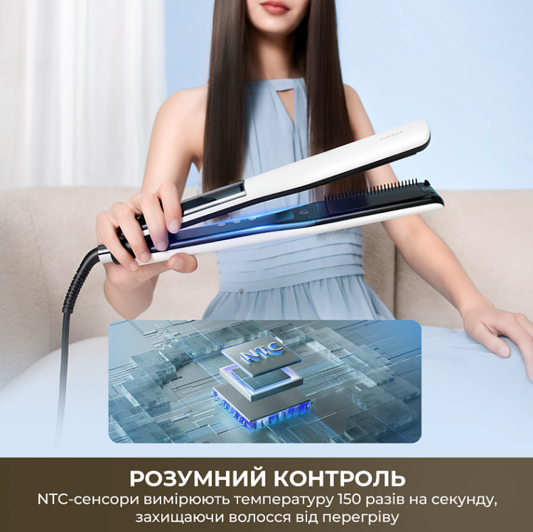 Выпрямитель паровой Dreame AuraSteam Straight (Pink) (AA01A-PK)
