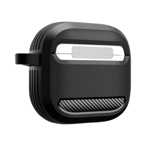 Чохол Spigen Rugged Armor для AirPods 4 (Matte Black) (ACS08642)