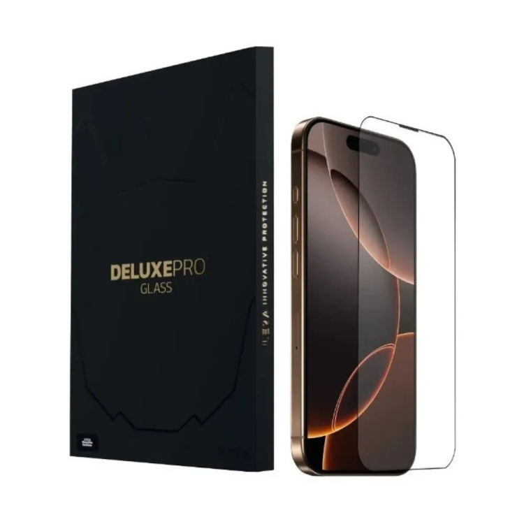 Захисне скло iLera DeLuxe Frosted FullCover Glass для iPhone 16 Pro