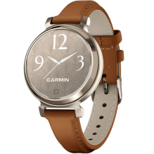 Garmin Lily 2 Classic Cream Gold with Tan Leather Band (010-02839-02)
