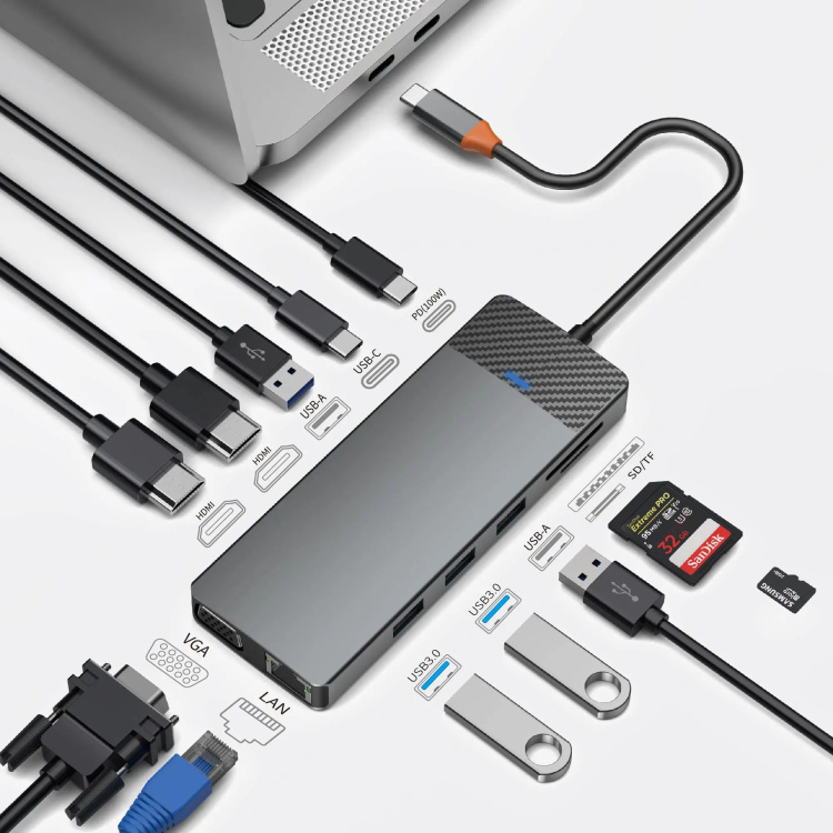 Адаптер WIWU Linker Series Hub A12 in 1