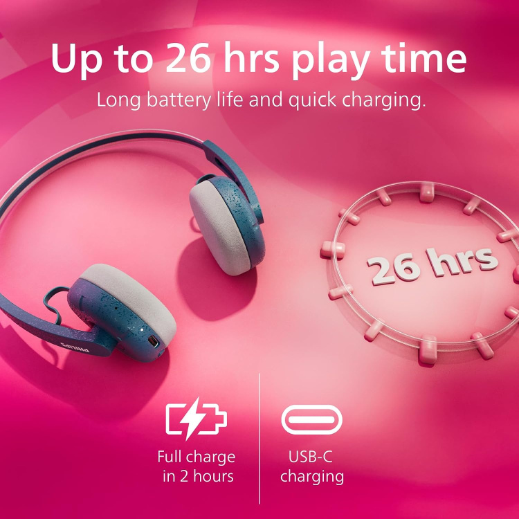 Наушники Philips The Ringo Turquoise (TAH2000TL/00)