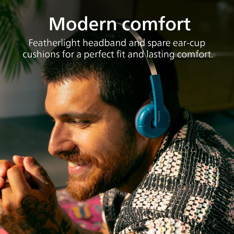 Наушники Philips The Ringo Turquoise (TAH2000TL/00)
