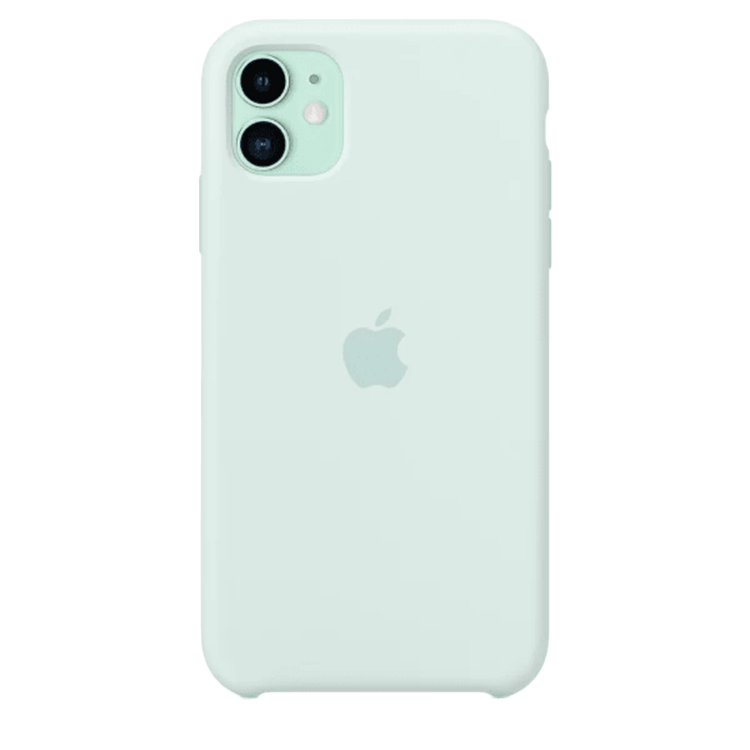 Чехол Smart Silicone Case для iPhone 11 Original (FoxConn) (Seafoam)