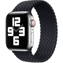 Ремешок для Apple Watch 38/40mm Braided Solo Loop Series (Charcoal) [size S]
