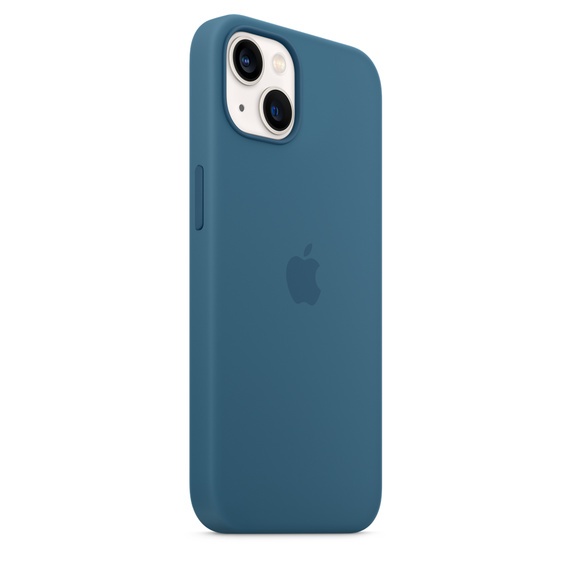 (C300) Чехол Silicone Case для iPhone 13 (FoxConn) (Blue Jay)