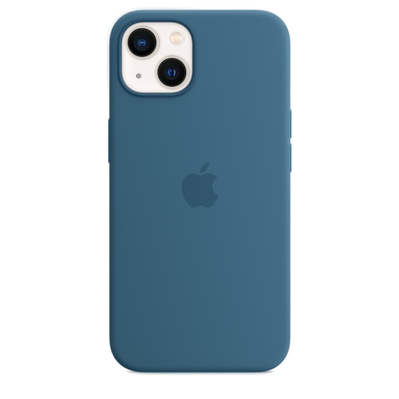 (C300) Чехол Silicone Case для iPhone 13 (FoxConn) (Blue Jay)