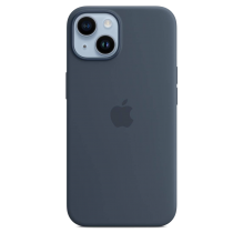 Чохол Silicone Case для iPhone 14 Plus (FoxConn) (Storm Blue)