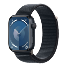 Apple Watch Series 9 GPS 45mm Midnight Aluminum Case with Midnight Sport Loop (MR9C3) бу