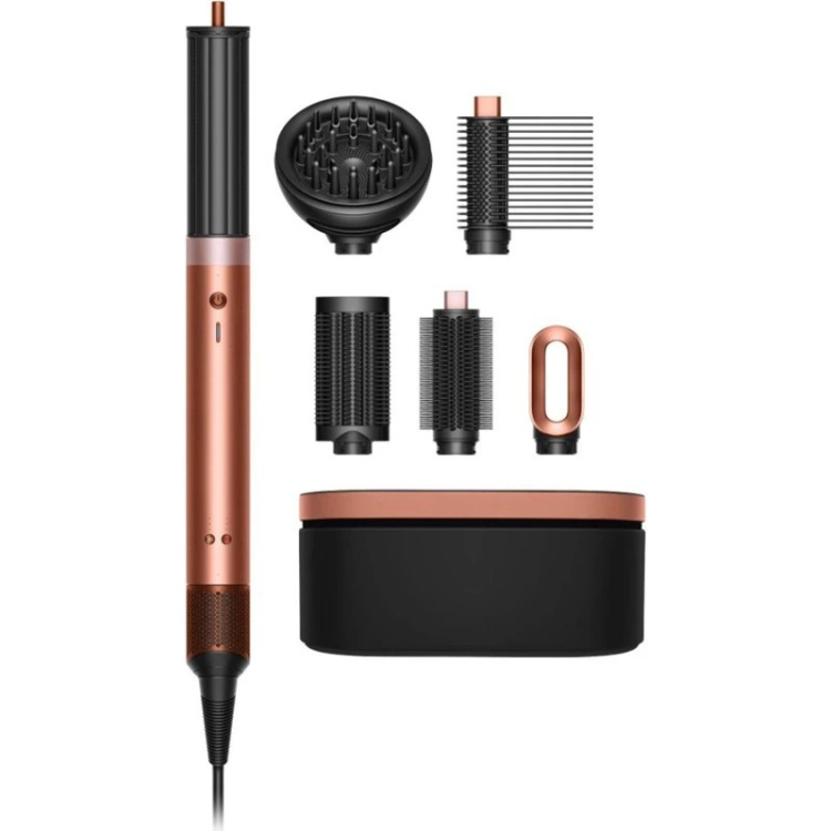 Cтайлер для волосся Dyson Airwrap Coanda2х Multi Styler & Dryer Curly+Coily (Amber Silk) (143161-01)