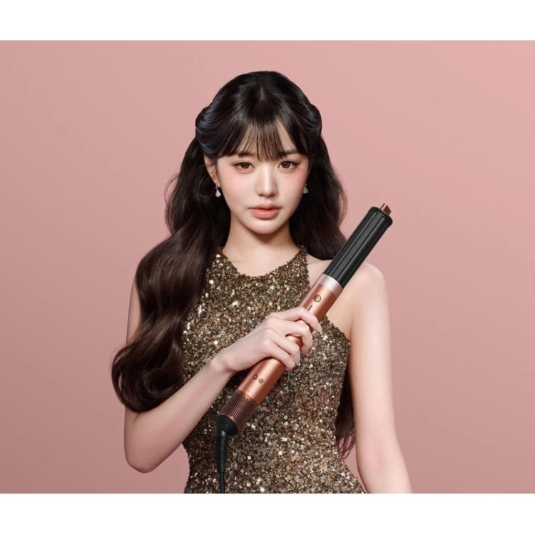 Cтайлер для волосся Dyson Airwrap Coanda2х Multi Styler & Dryer Curly+Coily (Amber Silk) (143161-01)