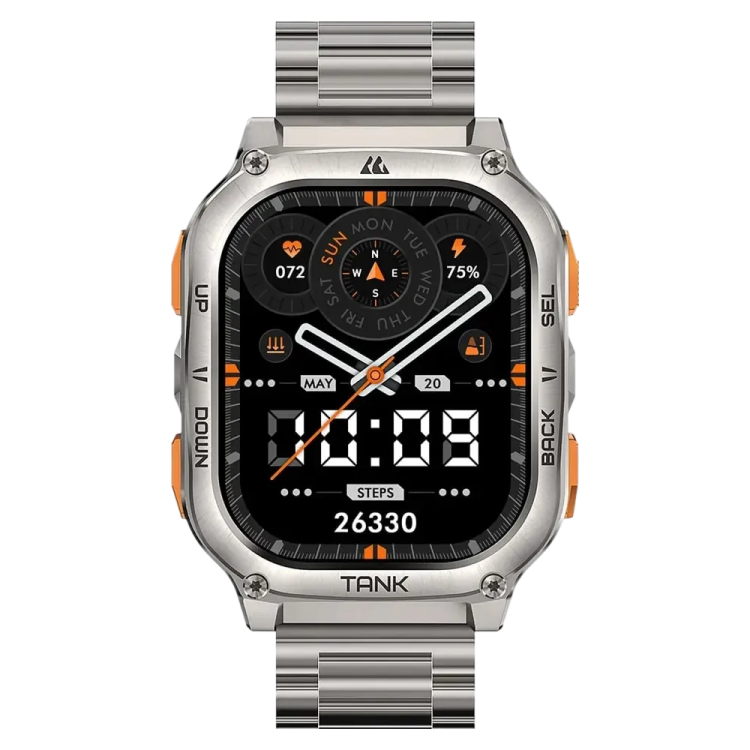 Смарт-годинник KOSPET TANK M3 ULTRA SE (SILVER)