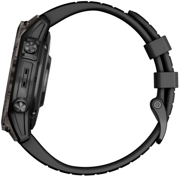 Garmin Epix Pro Gen 2 Sapphire 47mm Carbon G. DLC Tit. with Black Band (010-02803-10/11)