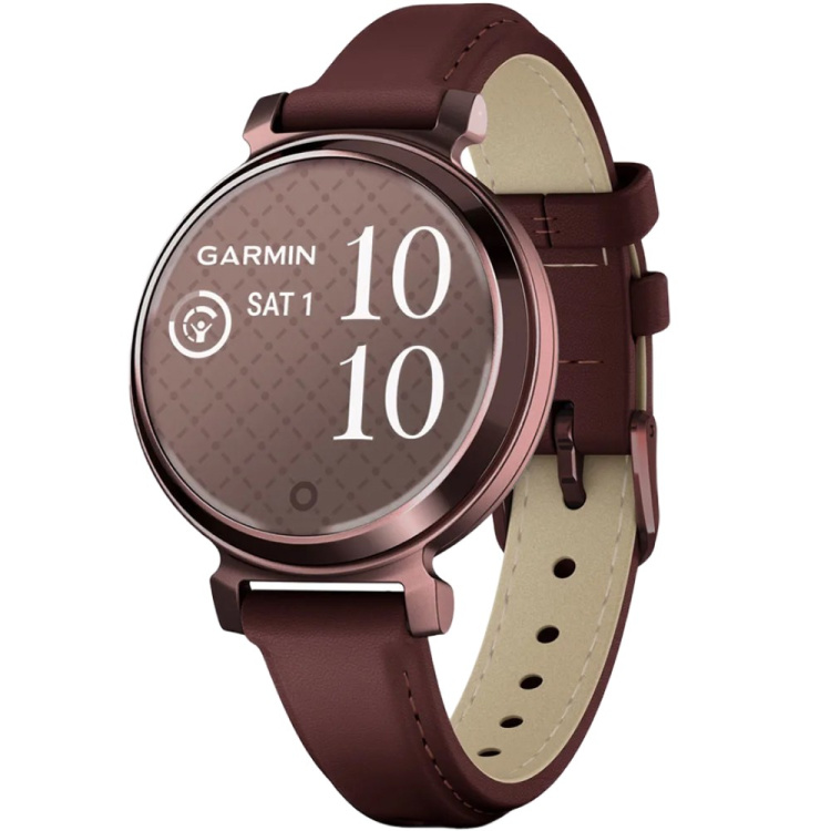 Garmin Lily 2 Classic Dark Bronze with Mulberry Leather Band (010-02839-03)