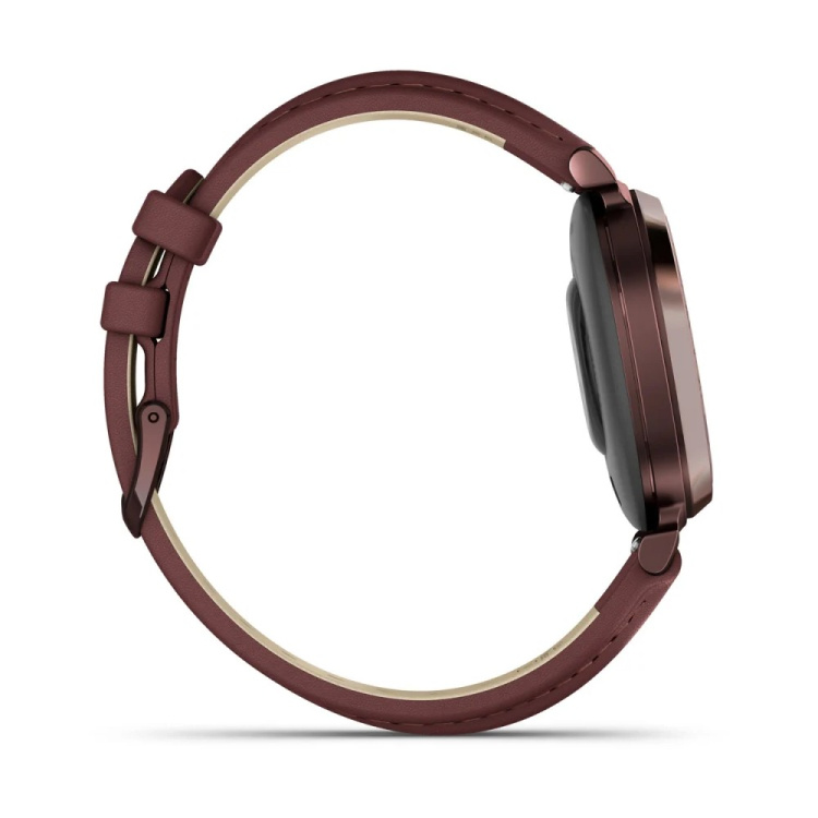 Garmin Lily 2 Classic Dark Bronze with Mulberry Leather Band (010-02839-03)