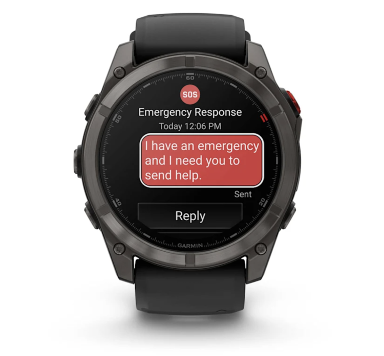 Garmin Fenix 8 Pro 51mm AMOLED Sapphire Carbon Gray DLC Titanium with Black/Pebble Gray Silicone Band (010-03199-00/01)