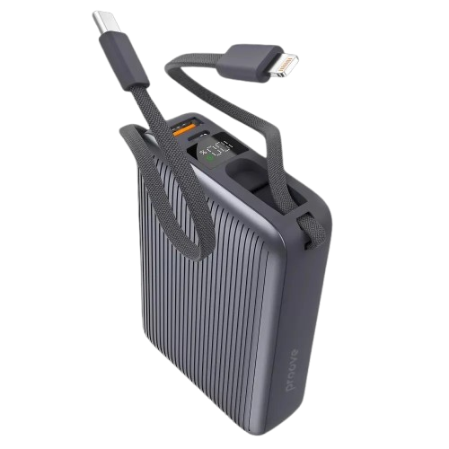 Зарядний пристрій Power Bank Proove Moon Rock 22.5W 20000mAh (Gray) (PBM222012105)