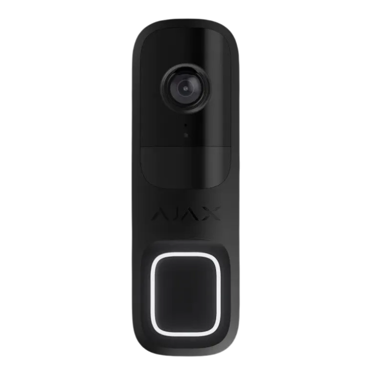 Відеодзвінок Ajax Doorbell, Black Відеодзвінок Ajax Doorbell, Black