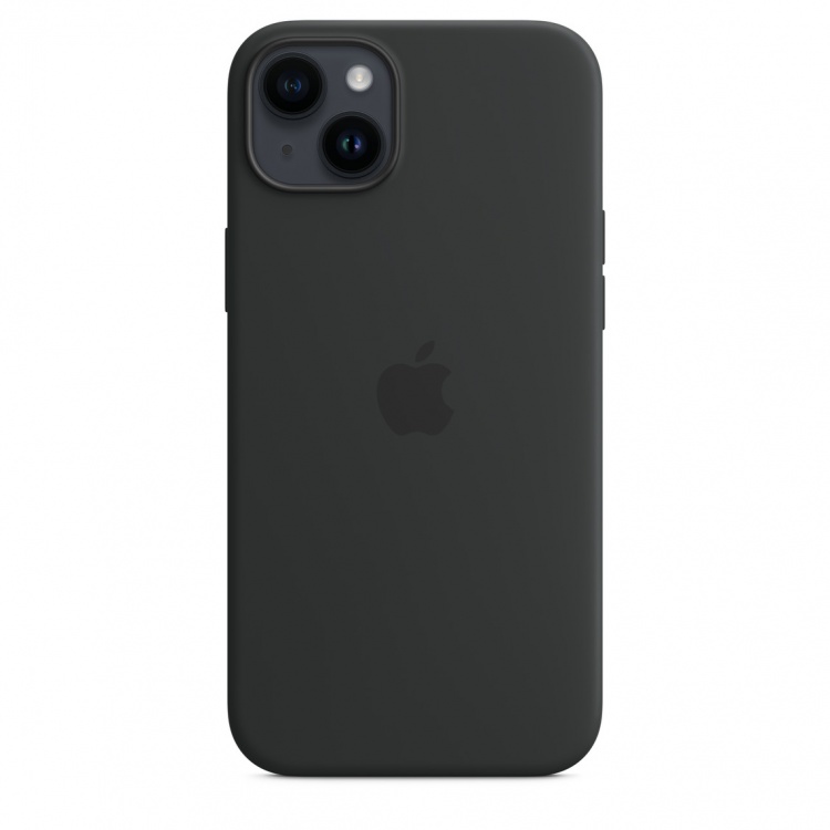 Чохол Silicone Case для iPhone 14 (FoxConn) (Midnight)