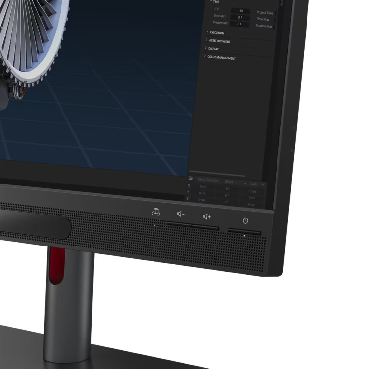 Монитор Lenovo 27" ThinkVision 27 3D IPS 60Hz 63F1UAT3UA