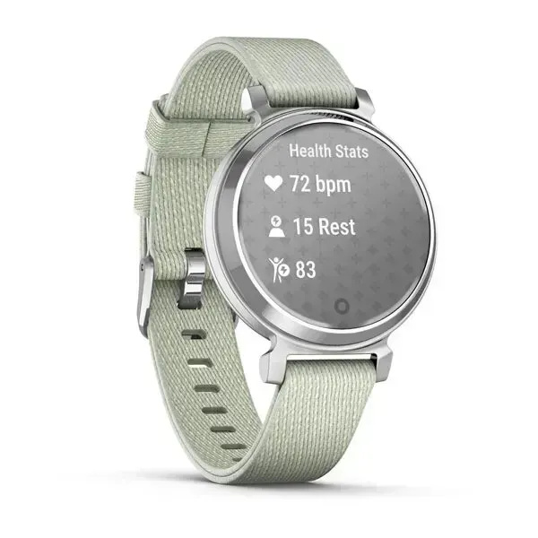Garmin Lily 2 Classic Silver with Sage Gray Nylon Band (010-02839-15)