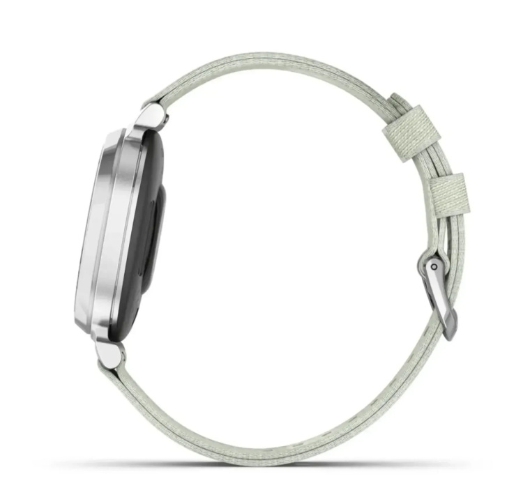 Garmin Lily 2 Classic Silver with Sage Gray Nylon Band (010-02839-15)