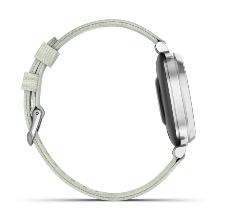 Garmin Lily 2 Classic Silver with Sage Gray Nylon Band (010-02839-15)
