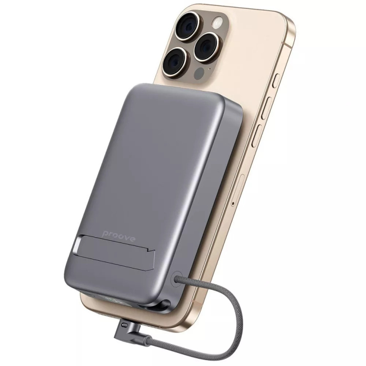 Зарядний пристрій Power Bank Proove OverPower 35W 10000mAh Qi2 (PBOP35012105)