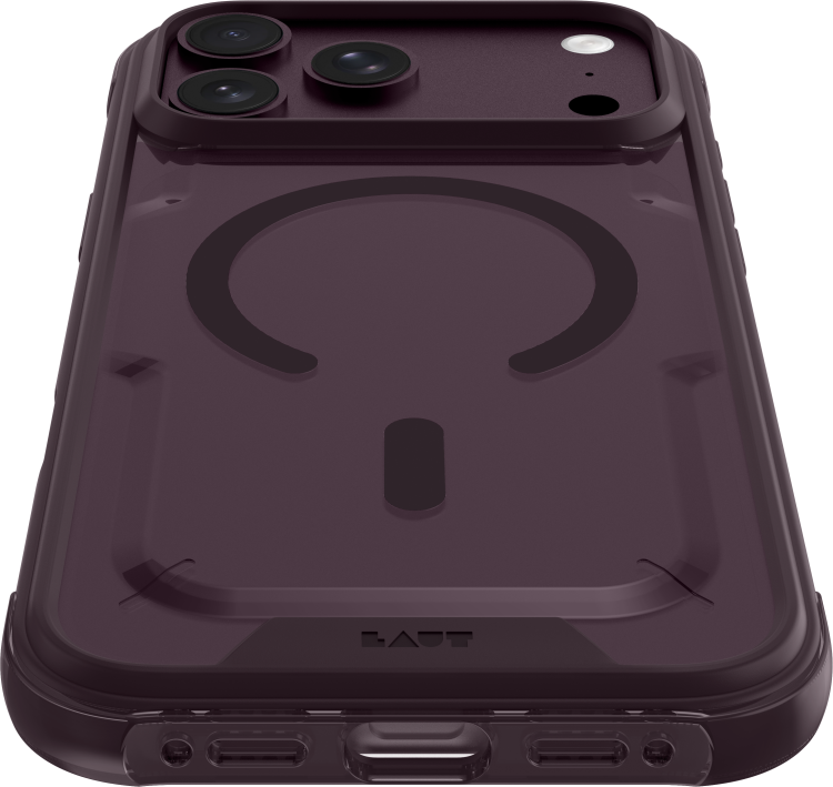 Чехол LAUT AERO MATTER MagSafe для iPhone 18 Pro (Burgundy) (L_IP26B_AM_PU)