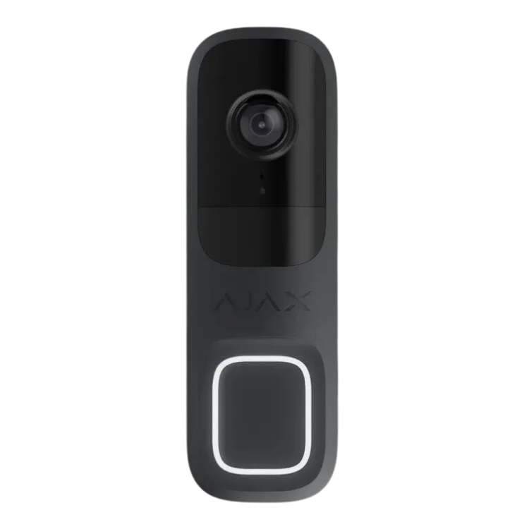 Відеодзвінок Ajax Doorbell, Graphite Відеодзвінок Ajax Doorbell, Graphite