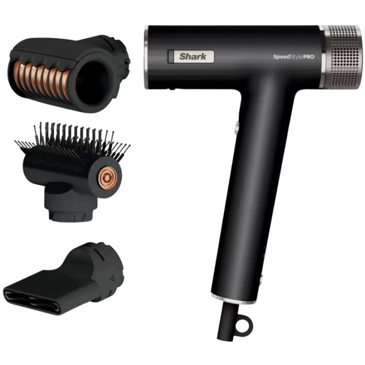 Фен Shark SpeedStyle 3-in-1 for Straight & Wavy Hair (Black) (HD731EU)