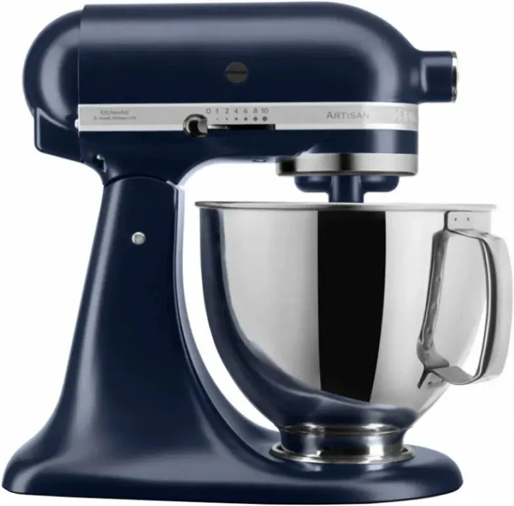 Планетарный миксер KitchenAid Artisan 4,8 л 5KSM125EIB Inky Blue (UA) Планетарный миксер KitchenAid Artisan 4,8 л 5KSM125EIB Inky Blue (UA)