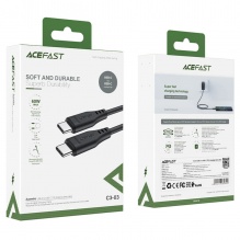 Кабель Acefast C3-03 USB-C to USB-C (Black)