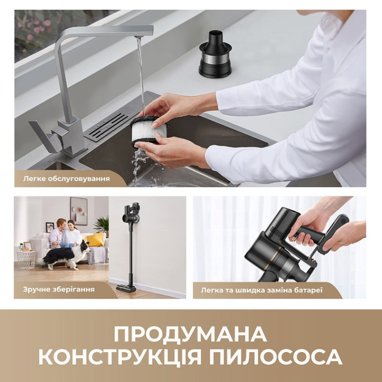 Акумуляторний пилосос Dreame R10s Pro (VZV23A) (EU)